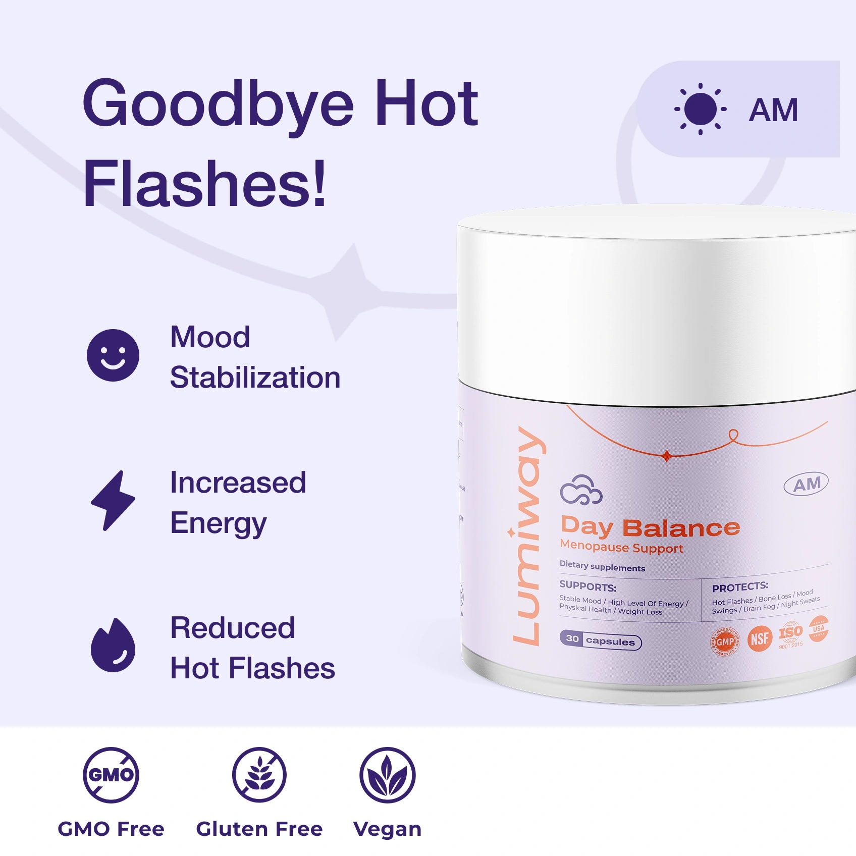 Day Balance AM & Restful Night PM Menopause Support