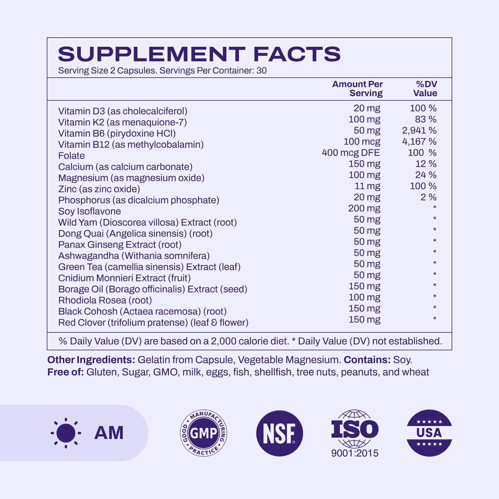 Day Balance AM & Restful Night PM Menopause Support